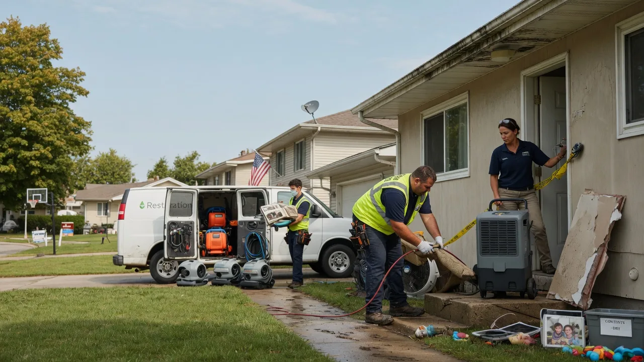 Water Damage Restoration in Bluejacket, OK near me